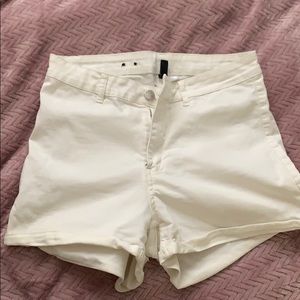 High waisted shorts
